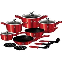 Berlinger Haus Metallic Line Topf-Set 11-tlg. 4 x Kochtopf