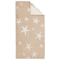 Dyckhoff Handtuch Maritim 'Starfish' 50 x 100 cm Greige