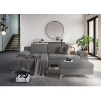 Sit&more Stauraumhocker »Latigo«, inklusive Stauraum grau