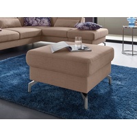Sit&more Hocker »Percy«, Fußhöhe 15cm, wahlweise mit unterschiedlichen Fußfarben