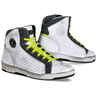 STYLMARTIN Sector Motorradschuhe, schwarz-weiss, Größe 41