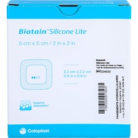ToRa Pharma GmbH Biatain Silicone Lite Schaumverband 5x5cm