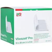 ToRa Pharma GmbH Vliwazell Pro superabsorb. steril 10x20 cm