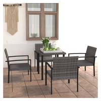 VidaXL Garten-Essgruppe 5-tlg. grau 3065712