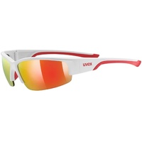 Uvex sportstyle 215 weiß-rot/rot