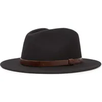BRIXTON Messer Fedora schwarz,