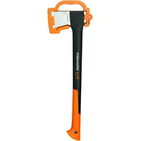 Fiskars Spaltaxt, Inklusive Klingen-/Transportschutz, Länge: 60 cm, Antihaftbeschichtet, Hochwertige