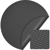 Wiltec Pool Solarfolie Ø 3,6 m, schwarz, Poolheizung aus