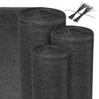 Sol Royal Schattiergewebe SG80 Sichtschutzzaun 150x1000cm Anthrazit
