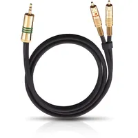 Oehlbach 2056 Cinch / Klinke Audio Anschlusskabel [2x Cinch-Stecker
