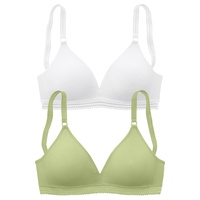PETITE FLEUR Soft-BH Damen mint+weiß Gr.75AA