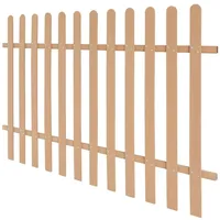 VidaXL Lattenzaun WPC 200 x 120 cm grau