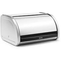 Brabantia Klappbrotkasten Front rund, Stahl matt, med.