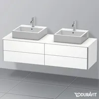 Duravit XSquare 160x54,8x40cm, 4 La, B bs, wandhängend, we