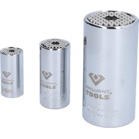 BRILLIANT TOOLS Universal-Stecknuss-Satz, 3-tlg, 5 - 32 mm