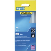 Rapid Klebesticks universal transparent, Durchmesser 12 x 190 mm
