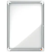 NOBO Schaukasten silber 4x DIN A4 69,2 x 3,7