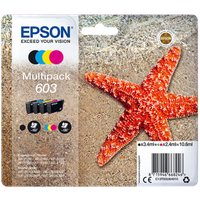 Epson 603 Seestern CMYK + Alarm