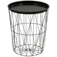 Greemotion Beistelltisch Ø 40 x 46 cm schwarz