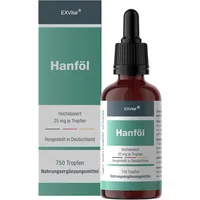 Exvital Hanfsamenöl Tropfen 30 ml