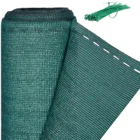 Relaxdays Zaunblende 1,5 x 25 m grün