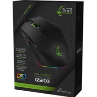 MediaRange Gaming Series GS203 RGB Gaming Mouse schwarz,