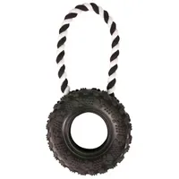Trixie Reifen am Seil ø 15 cm Schwarz