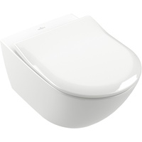 Villeroy & Boch Subway 3.0 Tiefspül-WC spülrandlos, wandhängend, mit