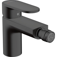 Hansgrohe Vernis Blend Bidetarmatur mit Zugstangen-Ablaufgarnitur, mattschwarz