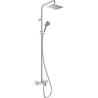 Hansgrohe Vernis Shape Duschsystem mit Wannenthermostat, chrom