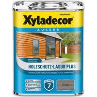 Xyladecor Holzschutz-Lasur Plus Grau 0,75 l