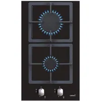 Cata SCI 3002 BK Gasherd 2 Brennern - Black