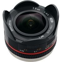 Samyang 7,5mm F3,5 UMC Fisheye Micro Four Thirds schwarz