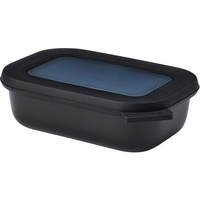Mepal Cirqula rechteckig nordic black 0,5 l