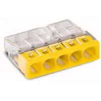 WAGO GmbH& Co. KG Verbindungsdosenklemme 5x 0.5-2.5 gelb