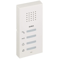 Gira Wohnungsstation AP 1250 27 reinweiß seidenmatt