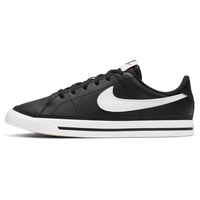 Nike Court Legacy Sneaker Jungen black/white-gum light brown 40