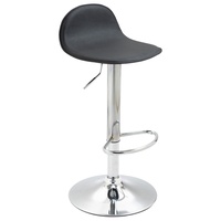 CLP Barhocker Lana V2 Kunstleder schwarz/chrom