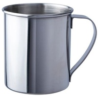 Basic Nature Edelstahlbecher 0,3 l Grau