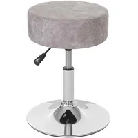 MCW Hocker MCW-C22, Sitzhocker Schminkhocker, höhenverstellbar Ø 35cm ~