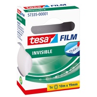 Tesa Klebefilm tesafilm invisible, 1 Rolle in der Hängefaltschachtel