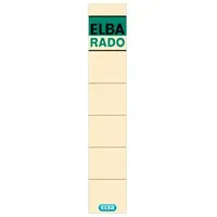 Elba Ordneretiketten beige für 5,0 cm Rückenbreite, 10 St.