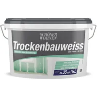 Schöner Wohnen Trockenbauweiss Weiß matt 5 l