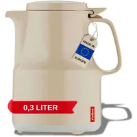 Helios Thermoboy Kunststoff-Isolierkanne, beige, 0,3 Liter