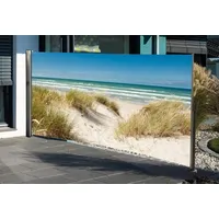 Westerholt Seitenmarkise 160 x 300 cm mehrfarbig PVC