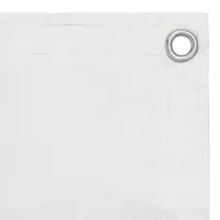 VidaXL Balkonsichtschutz Oxford-Gewebe 90 x 600 cm weiß
