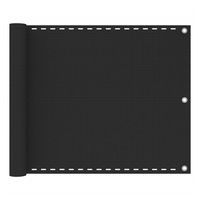 VidaXL Balkon-Sichtschutz HDPE 75x500 cm Anthrazit