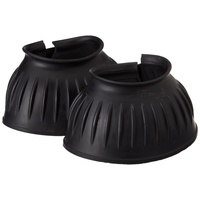 Kerbl Springglocken Gummi paarweise Klettverschluss,schwarz,Full, L