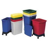 Graf Abfall- und Wertstoffsammler 60 l H590xB285xT555mm PE grau