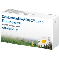 Zentiva Pharma GmbH Desloratadin ADGC 5 mg 50 St.